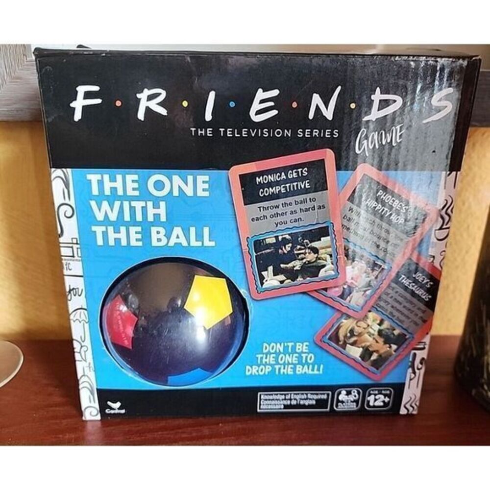 FRIENDS The One with the Ball Game Board Party Fun Nostalgia TV Show NEW